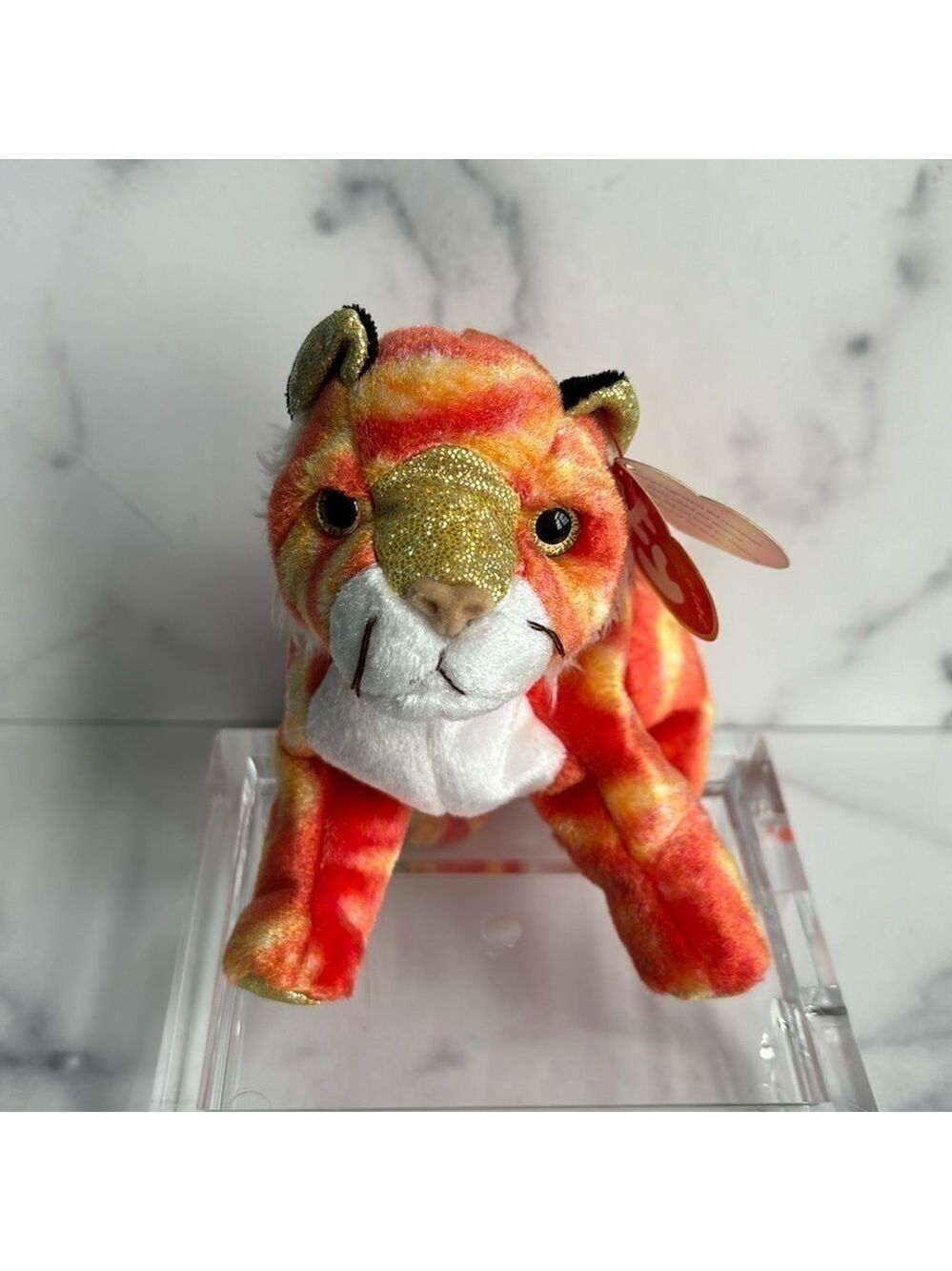Ty Beanie Babies Retired TIGER Zodiac Collection 2000